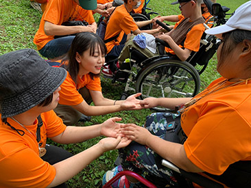 第67回手足の不自由な子どものキャンプ（CDC）