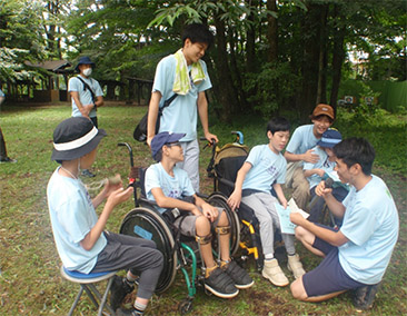 第67回手足の不自由な子どものキャンプ(CDC)